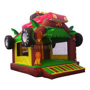 inflatable car bouncer